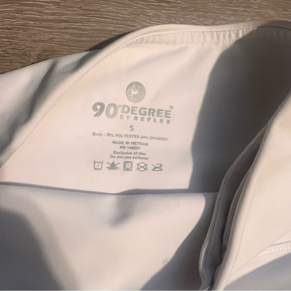 90 Degree White Leggings size S - Picture 2 of 5